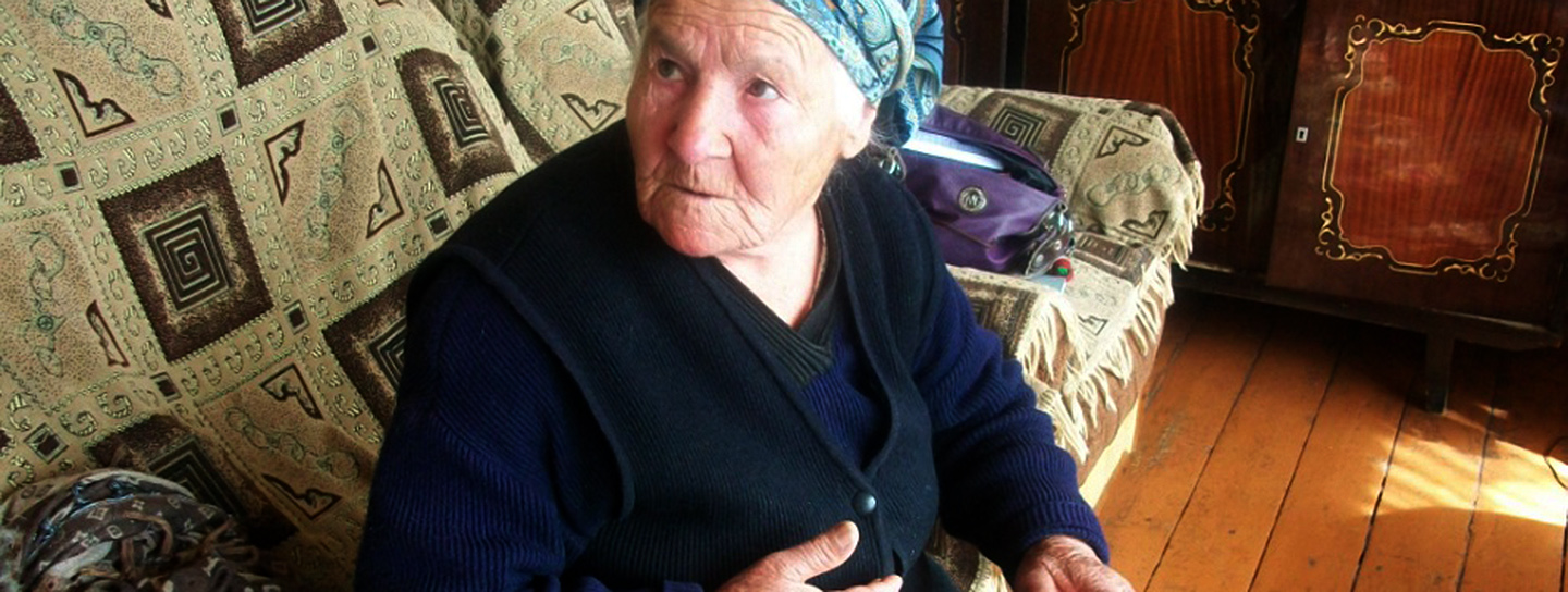 an elderly patient talks about her care